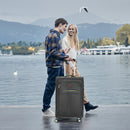 Wenger Fiero Medium Softside Suitcase, 69 Litres, Black, Swiss designed