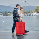 Wenger Fiero Medium Softside Suitcase, 69 Litres, Red, Swiss designed