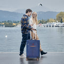 Wenger Fiero Carry-on Softside Suitcase, 45 Litres, Blue, Swiss designed