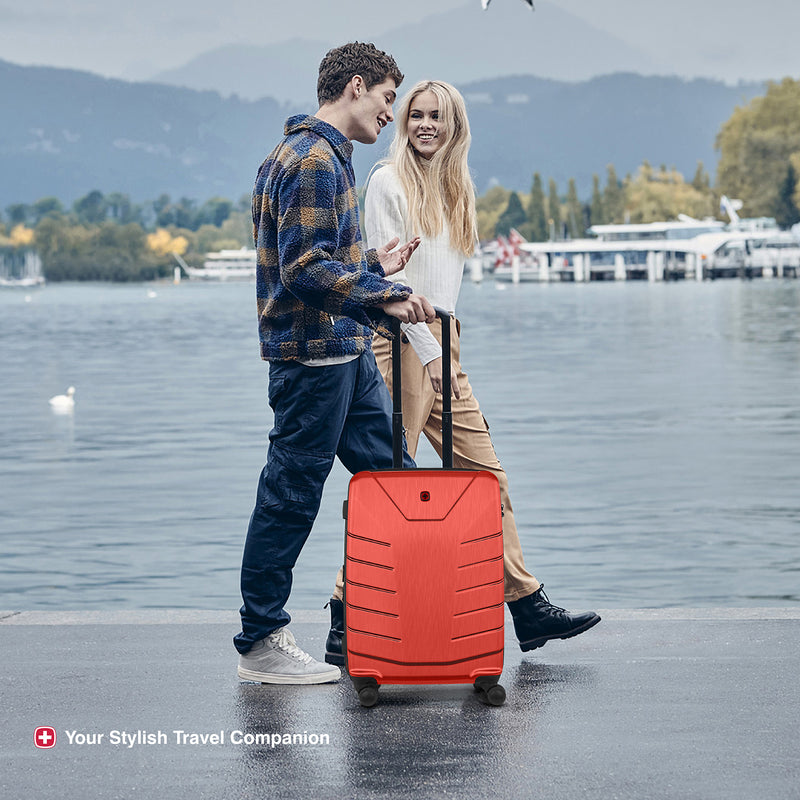 Wenger Pegasus Medium Hardside Suitcase, 79 Litres, Salsa, Swiss designed-blend of style & function