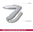Victorinox Hunter Pro M Alox Swiss Army Knife 4 Function 136 mm Silver