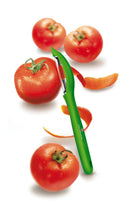 Victorinox Swiss Made Swiss Classic Kitchen Knife Set of 2-Wavy Edge Knife & Universal Peeler,Green