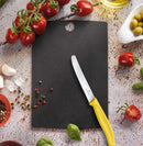 Victorinox Swiss Made Swiss Classic Kitchen Knife Set of 2-Straight Edge Knife & Universal Peeler,Yellow