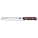 Victorinox Bread Knife Wavy Edge for Cutting Bread Processed Maple Wood Handle 21 cm Gift Box Brown Swiss Made