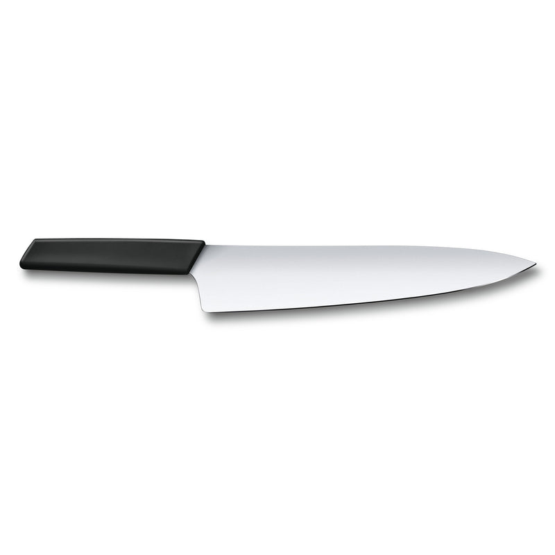 Victorinox Swiss Modern Carving Knife, for Chefs & Home Use, 25 cm Black, Swiss Made