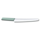Victorinox Swiss Modern Bread & Pastry Knife for Cutting Cake, Butter,Wavy Edge, 26 cm Aqua, Swiss Made
