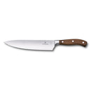 Victorinox Grand Maitre Forged Carving Knife with Straight Edge Wooden Handle 22 cm Brown Swiss Made