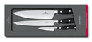 Victorinox Chef's Set Of 3 Pcs Black Swiss made