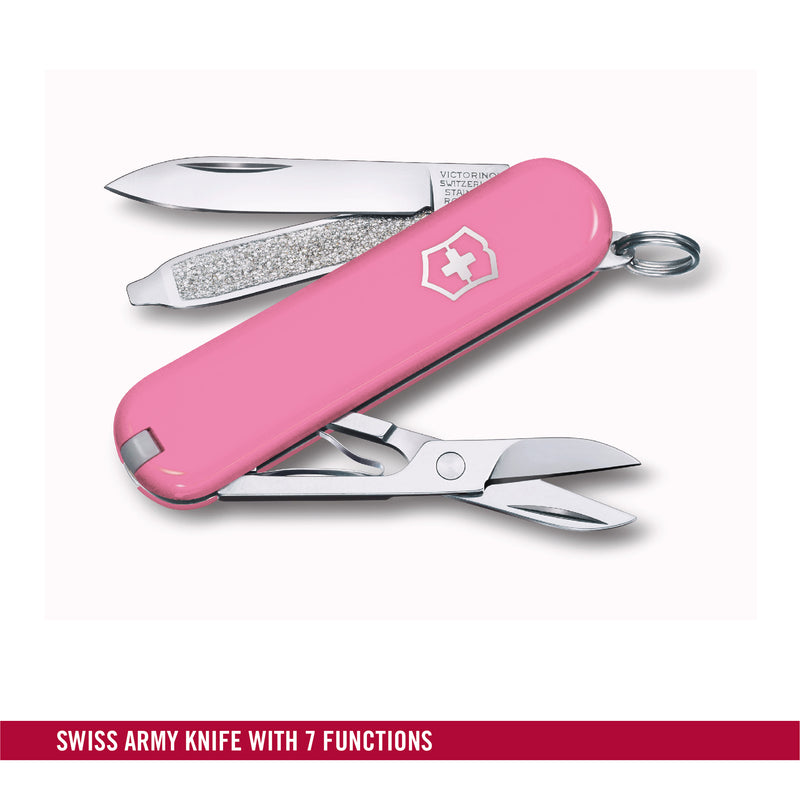 Victorinox Swiss Army Knife - Swiss Classic - 7 Functions 58 mm Pink