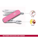 Victorinox Swiss Army Knife - Swiss Classic - 7 Functions 58 mm Pink