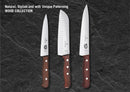 Victorinox "Grand Maitre" Stainless Steel Carving Knife, Straight Blade, Wooden, 19 cm, Swiss Made