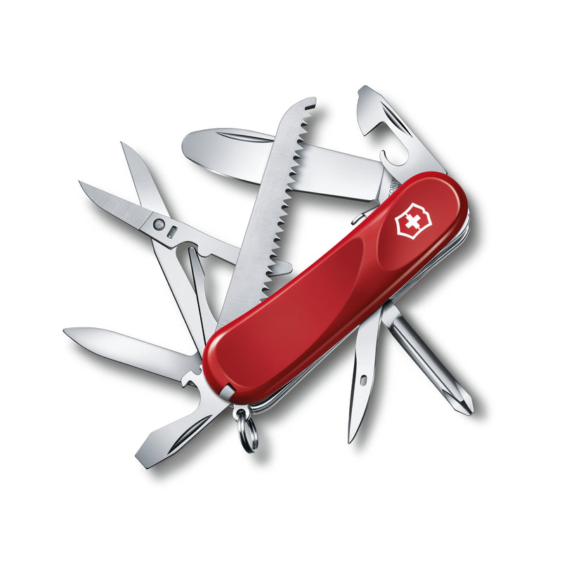 Victorinox Junior 04 Swiss Army Knife 15 Functions 85 mm Red