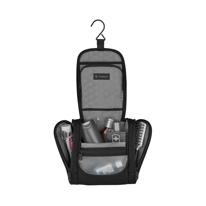 Victorinox Travel Accessories 5.0, Hanging Toiletry Kit, 6 Liters, Black