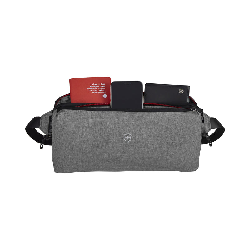 Victorinox Travel Accessories Edge, Packable Crossbody Bag, Grey