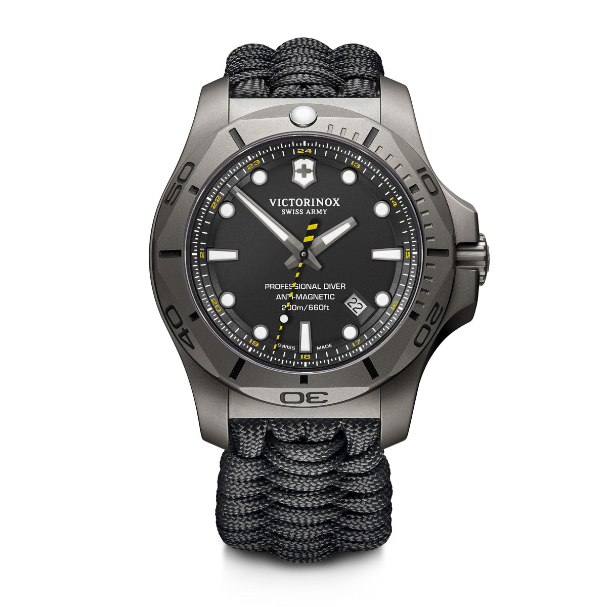 VICTORINOX　I.N.O.X.　PROFESSIONAL DIVER　T Victorinox Swiss Made I.N.O.X. Professional Diver 45 mm Black Dial Men