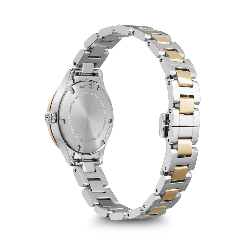 Victorinox Swiss Made Alliance XS 28 mm Silver White Dial Women's Watch