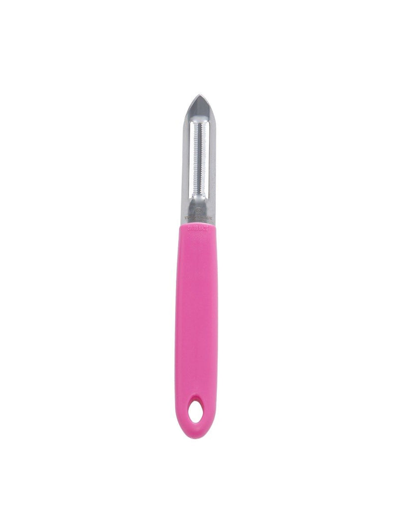 Victorinox Set Of Peeler & 2 Knives 8 cm, 11 cm, Pink, Swiss Made