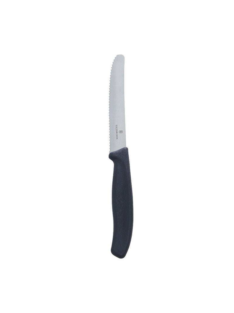 Victorinox Set Of Peeler & 2 Knives 8cm,11 cm Black, Swiss Made